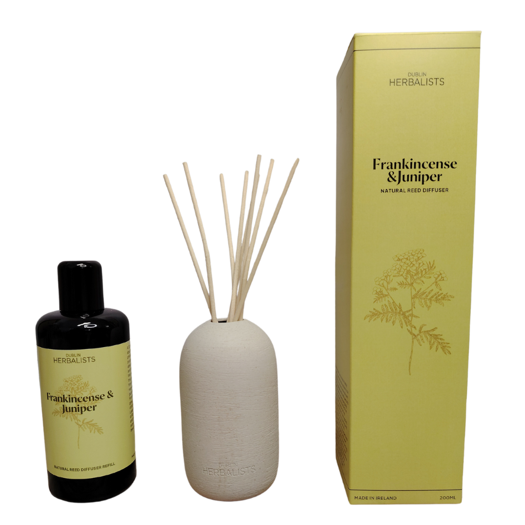 Frankincense and Juniper Natural Reed Diffuser Gift Set