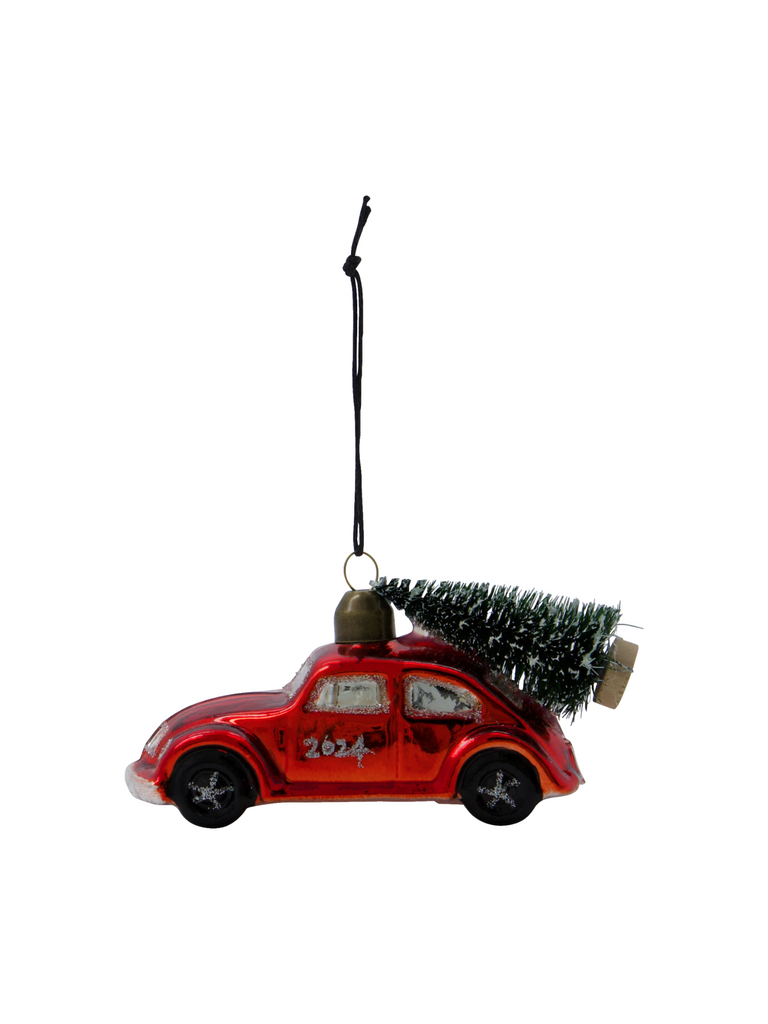 Red Car Christmas Decoration