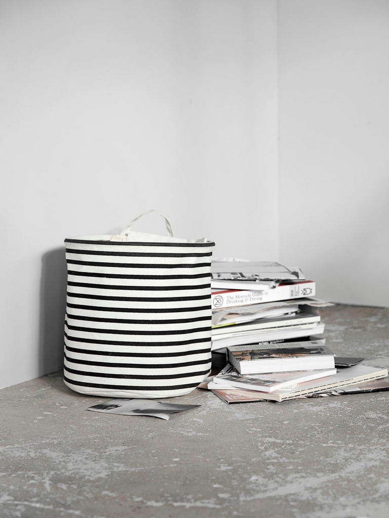 Stripe Storage Bag