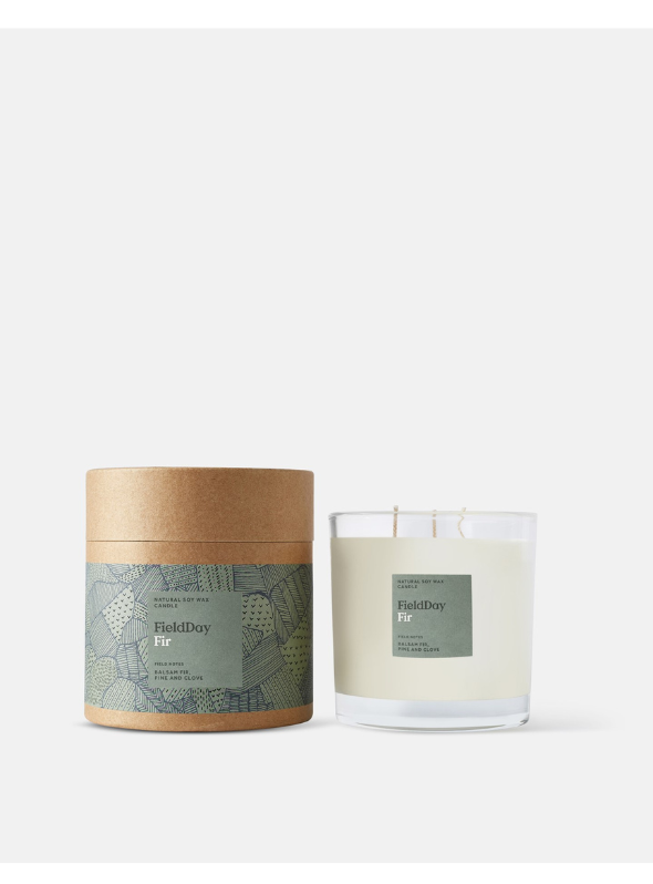 Field Day Extra Large Fir Scented Candle