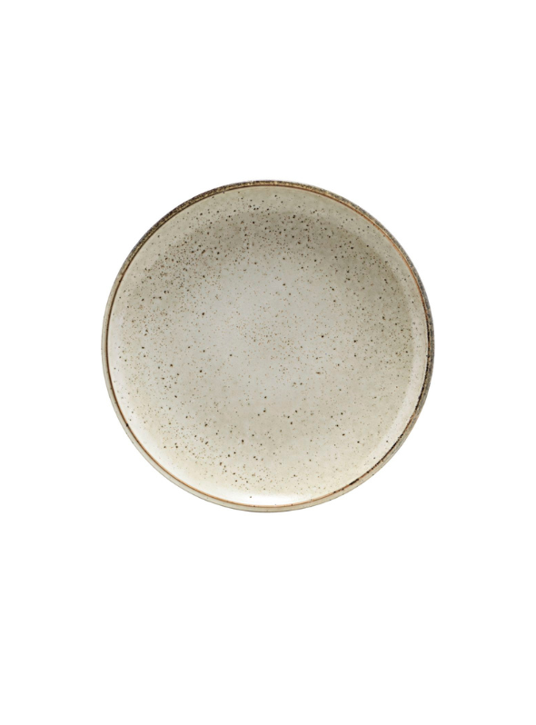 Lake Lunch Plate, Grey